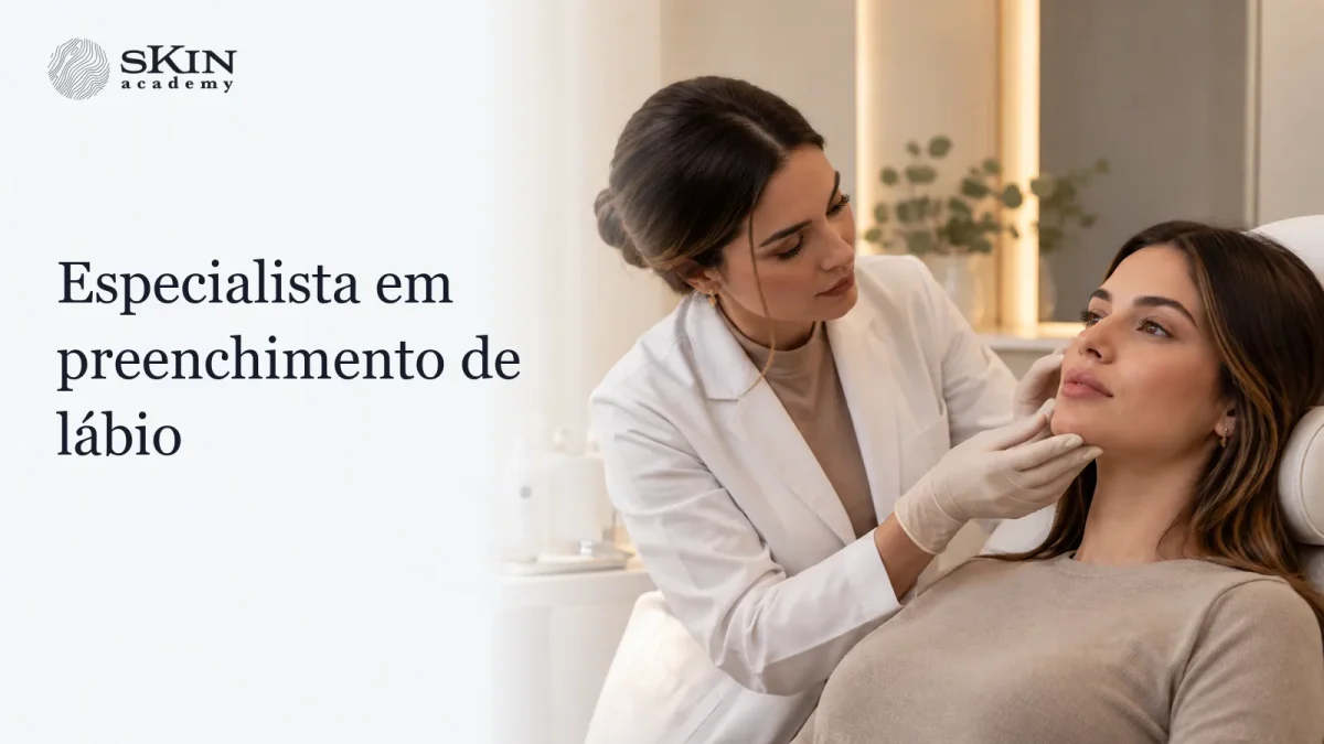Especialista em preenchimento de lábio