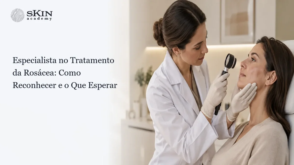 Especialista no Tratamento da Rosácea: Como Reconhecer e o Que Esperar