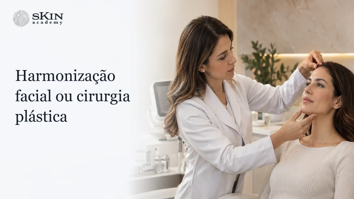 Harmonização facial ou cirurgia plástica