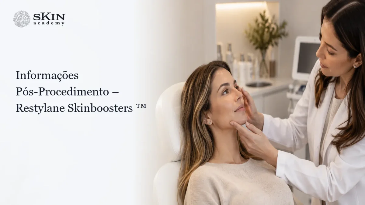 Informações Pós-Procedimento – Restylane Skinboosters ™ Informações Pós-Procedimento – Restylane Skinboosters ™