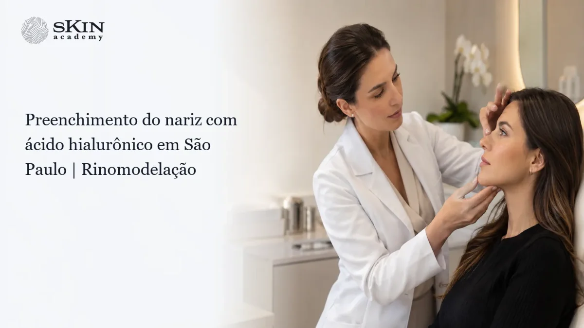 Preenchimento do nariz com ácido hialurônico em São Paulo | Rinomodelação