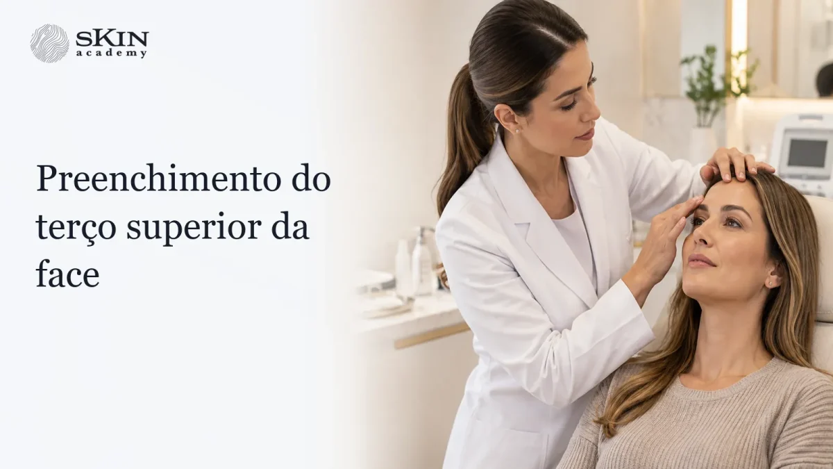 Preenchimento do terço superior da face Preenchimento do terço superior da face